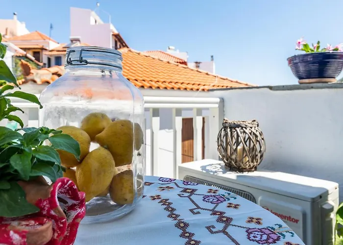 Ferienhaus The Nest - View Townhouse At Skopelos